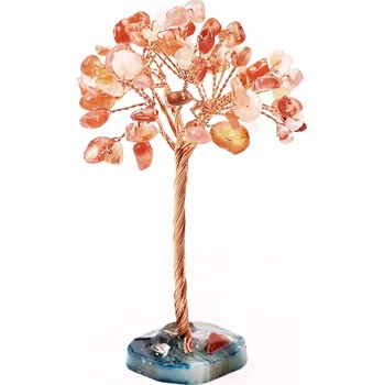 Drahý kámen Magieprirody.cz Stromeček štěstí s karneolem – energie vitality a radosti #ZB365