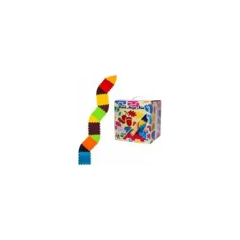 Masážní přístroj Masážní ortopedické podložky "Puzzle Mix" 6 prvků + 6 trojúhelníků