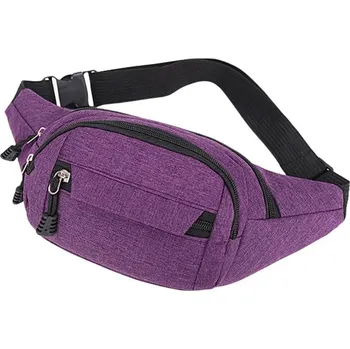Ledvinka Unisex crossbody ledvinka – odolná proti vodě i oděru Barva (Varianta): Fialová