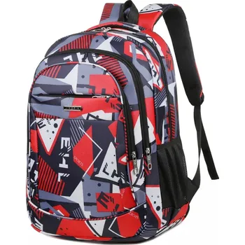 Sportovní batoh Unisex batoh na notebook a školu s velkou kapacitou Barva (Varianta): Červená