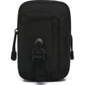 Ledvinka Multifunkční taktická ledvinka na opasek – kapsa na mobil Barva (Varianta): Černá