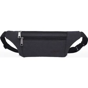 Ledvinka Plátěná ledvinka na běhání, výlety a každodenní použití Barva (Varianta): Černá