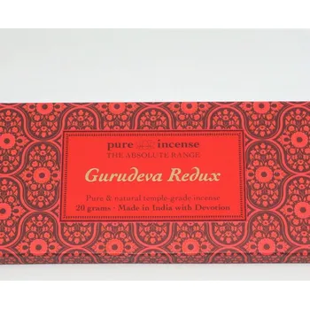 Čajovna Vonné tyčinky - PURE INCENSE Absolute, Gurudeva Redux (opium a ambra)