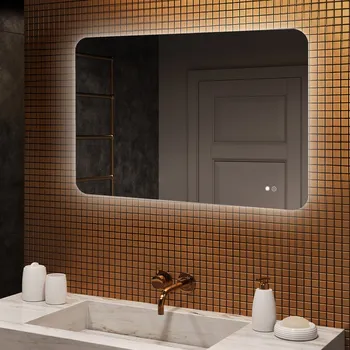 Zrcadlo Koupelnové zrcadlo s LED podsvícením L142