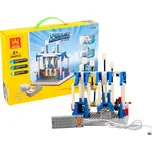 Wange Elektronická stavebnice 4v1 – MOTOR, AUTOMATICKÉ KLADIVO, CHODÍCÍ DINOSAURUS, SKLÁDACÍ ŽIDLIČKA