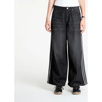 Kalhoty adidas Denim Wide Pant Black 28/30