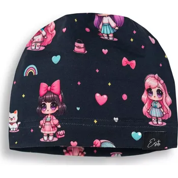 Čepice ESITO | Jarní čepice Panenka - tmavě modrá / 50