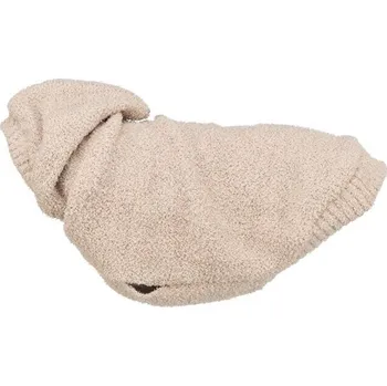 Obleček pro psa TRIXIE Mikina CARSON s kapucí, písková Velikost mikiny CARSON: S: 33cm, hruď: 52cm, krk: 36cm