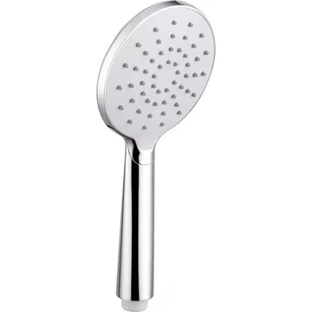 Sprchová hlavice Sapho Ruční sprcha, průměr 110mm, ABS/chrom/bílá 1204-28