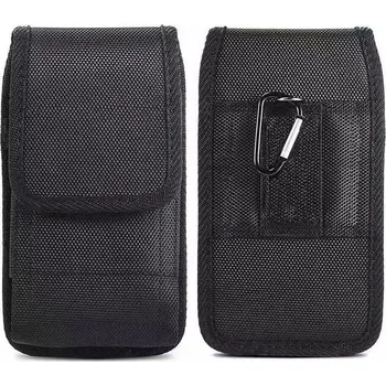 Ledvinka Univerzální taška na mobil a doklady s taktickým systémem MOLLE Barva (Varianta): Černá