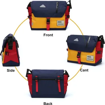 Pánská taška přes rameno a pas – univerzální praktické řešení Barva (Varianta): Red Yellow