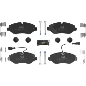 Brzdová destička Brzdové destičky přední Nissan Cabstar 2006- HART