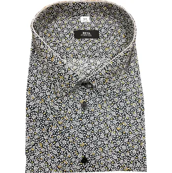 Pánská košile Pánská košile s krátkým rukávem kombinovaná - v nadměrné velikosti 4515 A