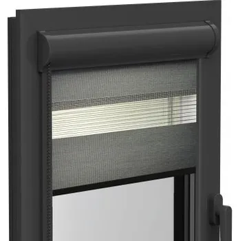 Roleta Roleta Den a Noc v hliníkové kazetě (Antracit) Elite řada stylový antracit