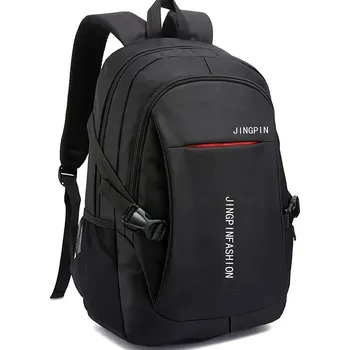 Městský batoh Pánský batoh na notebook a cestování s voděodolnou úpravou Barva (Varianta): Černá