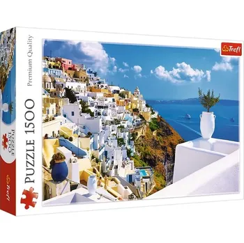 Puzzle Puzzle Santorini, Řecko 1500 dílků TREFL