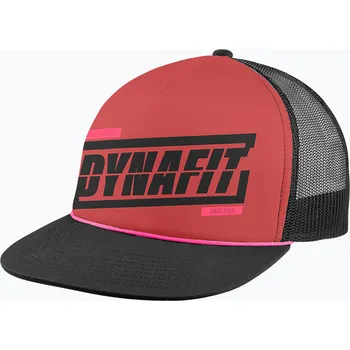 Kšiltovka Kšiltovka DYNAFIT Graphic Trucker mineral red/tabloid