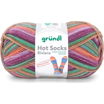 Příze Příze Gründl Hot Socks Riviera 4-fach 03