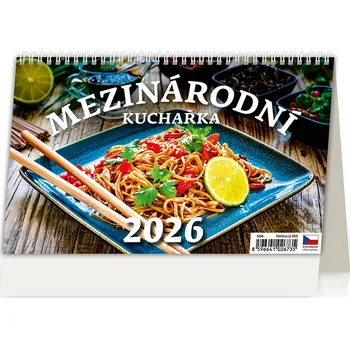 Kalendář Helma365 Stolní kalendář Mezinárodní kuchařka 2026