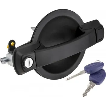 Dveře karosérie Vnější klika posuvných dveří Fiat Doblo 2000-2010 pravá + 2 klíče 735309961 NTY