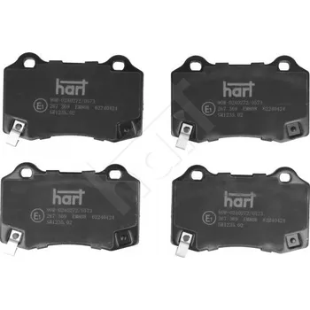 Brzdová destička Brzdové destičky zadní Jeep Cherokee 1999- HART