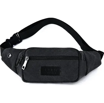 Ledvinka Skrytá sportovní ledvinka z plátna proti krádeži na cestování Barva (Varianta): Černá