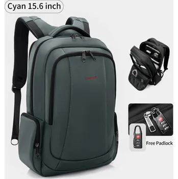 Městský batoh Batoh Tigernu na notebook 14–17" s ochranou proti krádeži Barva (Varianta): Cyan 15.6inch