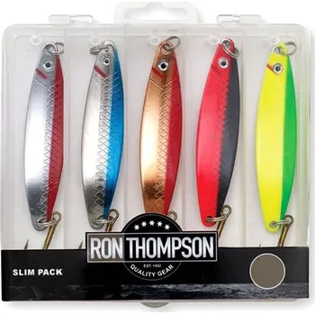 Umělá nástraha Ron Thompson Slim Pack 1 8cm 18g 5ks + Lure Box