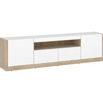 Televizní stolek Stolek RTV 2D2S dub cremona/bílá alpská CALIMA