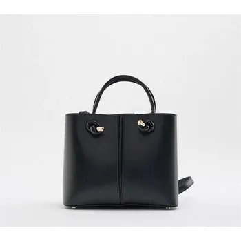 Kabelka Mini kabelka s odnímatelným popruhem a městským stylem Barva (Varianta): Černá