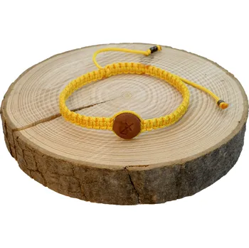 Náramek WUX Macrame znamení Střelec VELIKOST NÁRAMKU: Dětská.....14cm, BARVA PROVÁZKU: Růžová, PRŮMĚR PROVÁZKU: Ø 1mm