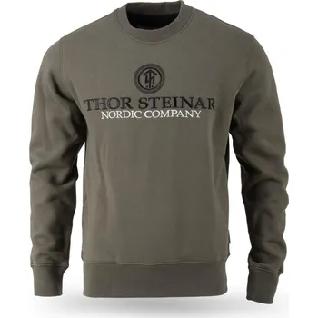 Pánská mikina Mikina Thor Steinar Support olive Barva: Olivové, Velikost: XXXL