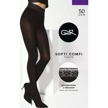 Dámská móda SOFTI-COMFI 50 DEN - PUNČOCHOVÉ KALHOTY 50 DEN NERO 2-S