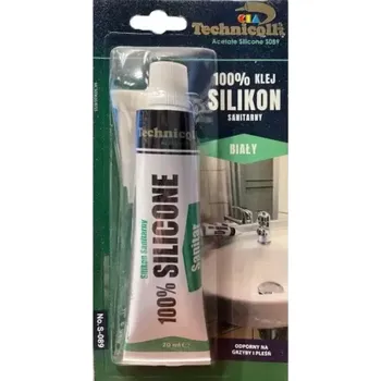 Tmel TECHNICQLL SANITARY SEALANT - Sanitární bílý silikon 20ml