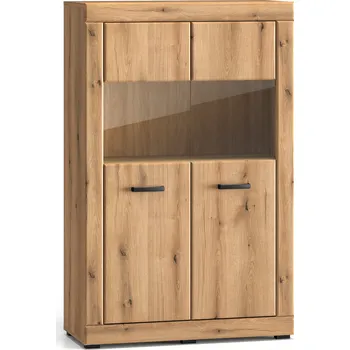 Knihovna Vitrína dub evoke DORA 03