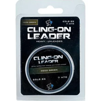 Nash Cling-On Leader 65lb 7m Weed Green