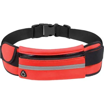 Ledvinka Sportovní ledvinka na běhání s kapsou na láhev a mobil Barva (Varianta): Červená