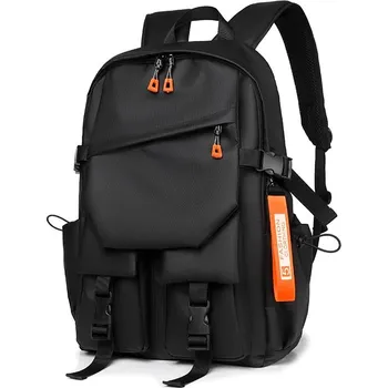 Městský batoh Luxusní batoh na notebook 15.6" s velkou kapacitou a voděodolností Barva (Varianta): Černá