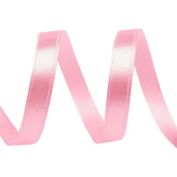 Atlasová stuha svazky po 5 m šíře 6 mm, barva 94 růžová dětská