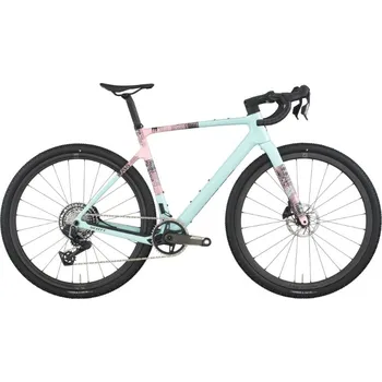 Silniční kolo Horské kolo Scott Addict Gravel 10 2026 700c Gelato Blue/Gelato Pink - vel. S Růžová, Světle modrá
