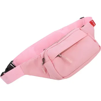 Outdoorové zavazadlo Plátěná unisex ledvinka přes rameno na sport i běžné nošení Barva (Varianta): Růžová