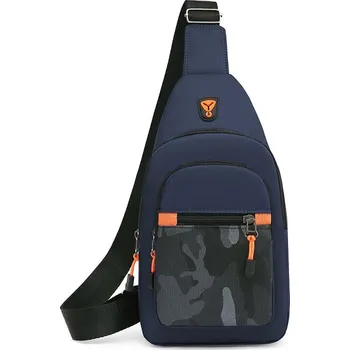 Pánská crossbody taška na jedno rameno pro sport a volný čas Barva (Varianta): Modrá