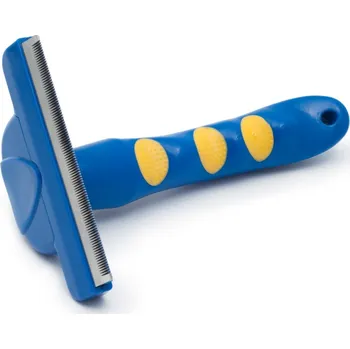 Kartáč pro zvířata Kartáč/hrablo pro snadné vyčesávání psů a koček, Domestico 7,5 cm