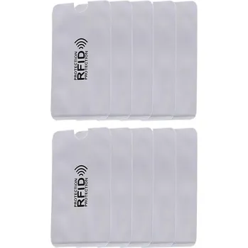 Ledvinka Ochranné RFID pouzdro na karty proti kopírování a demagnetizaci Barva (Varianta): 10 PCS