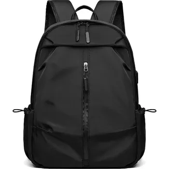 Městský batoh Lehký pánský batoh na notebook pro práci i cestování Velikost: 14 palců, Barva (Varianta): Černá