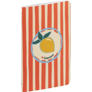Sešit Sešit Dolce Amore, 7,5x12cm, 24 listů – citrón