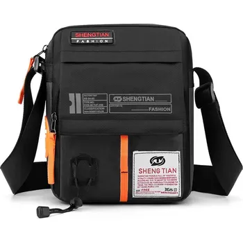 Pánská voděodolná taška přes rameno z oxford látky Barva (Varianta): Černá