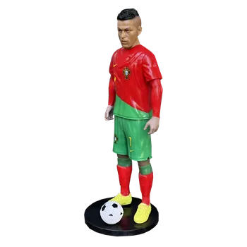 Figurka Numberoplus Fotbalová Figurka velká Portugalsko - Cristiano Ronaldo CR7 20 cm