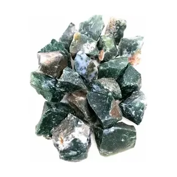 Přírodní kámen Achát mechový - akce 1 kg