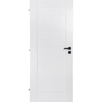 Interiérové dveře Naturel Interiérové dveře Accra 1 levé 60 cm bílá ACCRA1CPLB60L